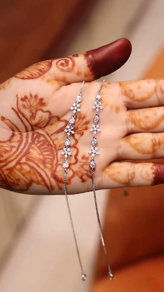 Fancy Anklet/pazaib Pair