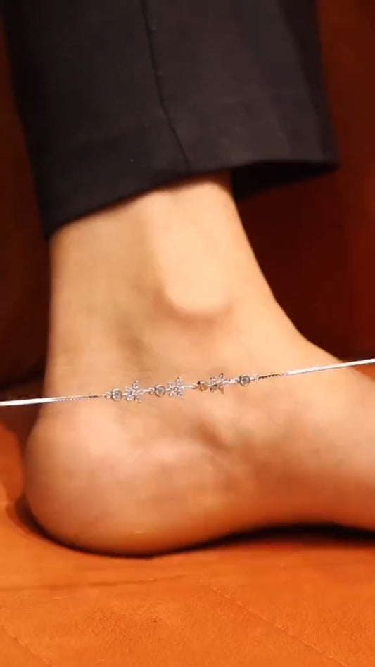 Fancy Anklet/pazaib Pair