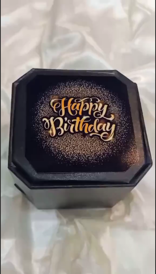 Customized Watch with Happy Birthday Box
